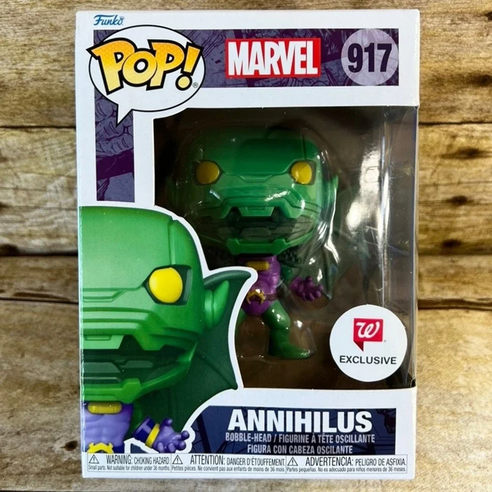 Funko‎ Pop Marvel Annihilus 917 Walgreens Exclusive Vinyl Bobble-Head Figure